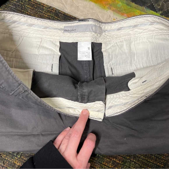 Old Navy slate grey skirt - Picture 6 of 6